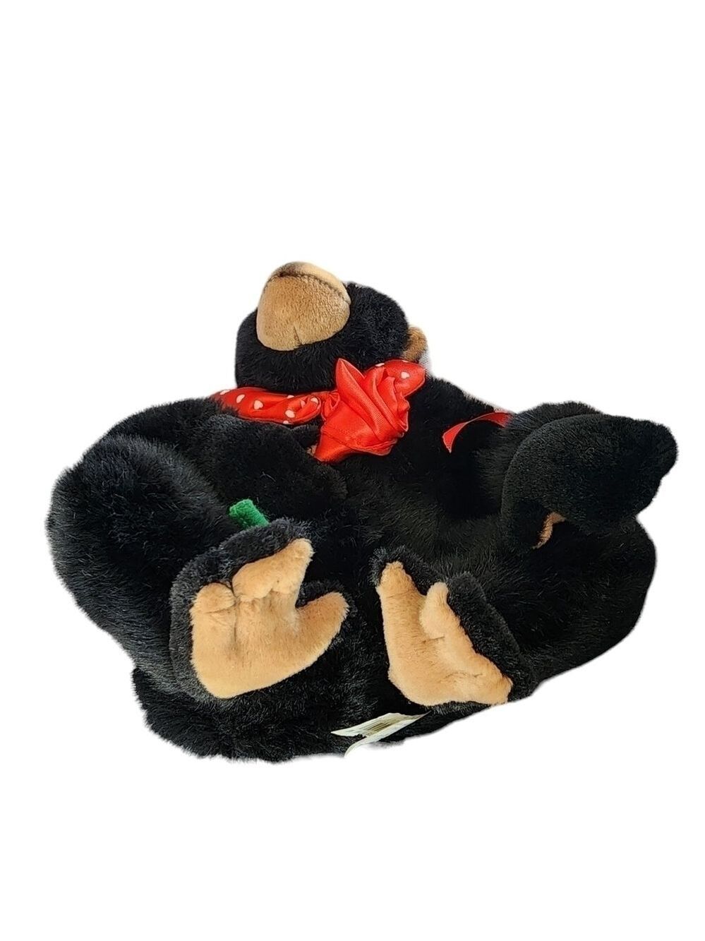 Plush stuffed Bow tie Gorilla holding Rose Valentines love Anniversary date - Picture 7 of 12